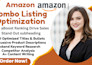 optimize amazon combo listing backend keywords competitor analysis content